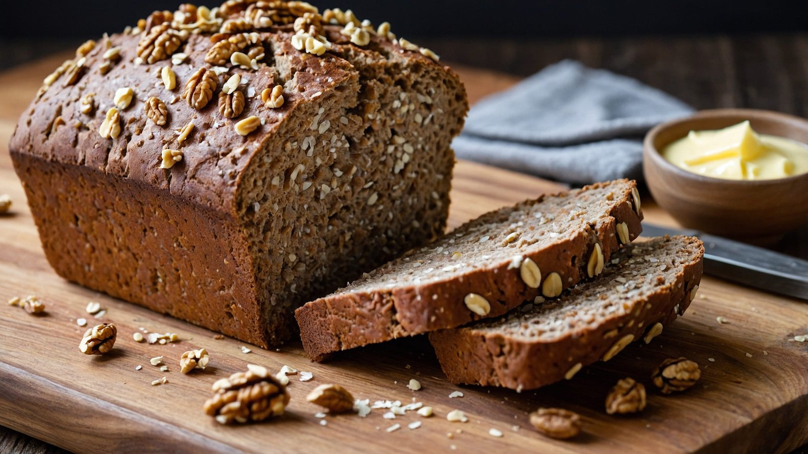 Pan de Trigo Sarraceno y Nuez Sin Gluten