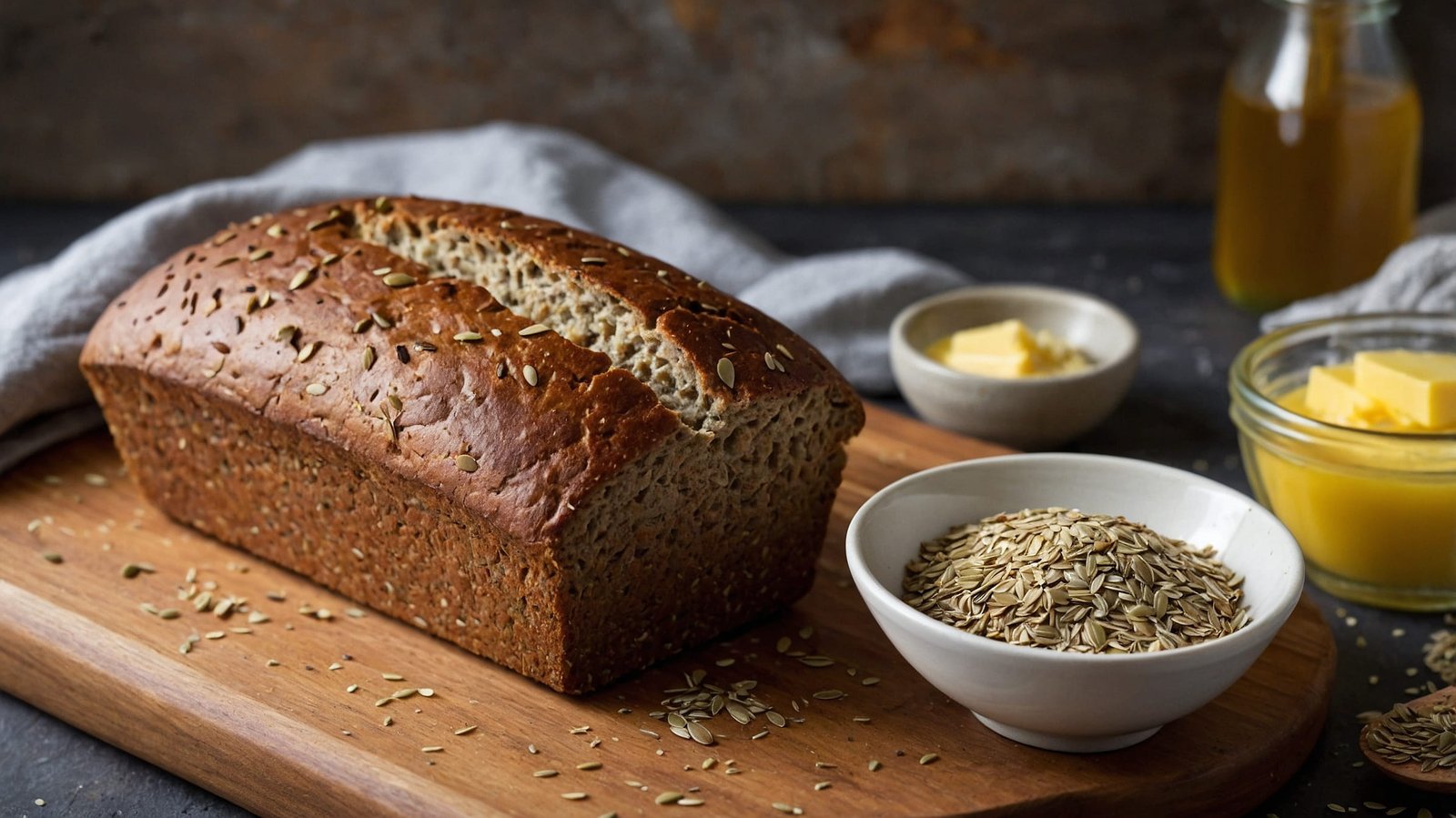 Pan De Lino Sin Gluten