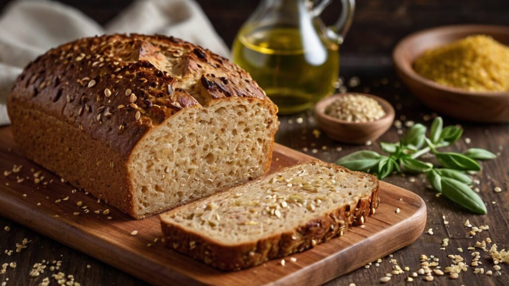 Pan de Quinoa Sin Gluten