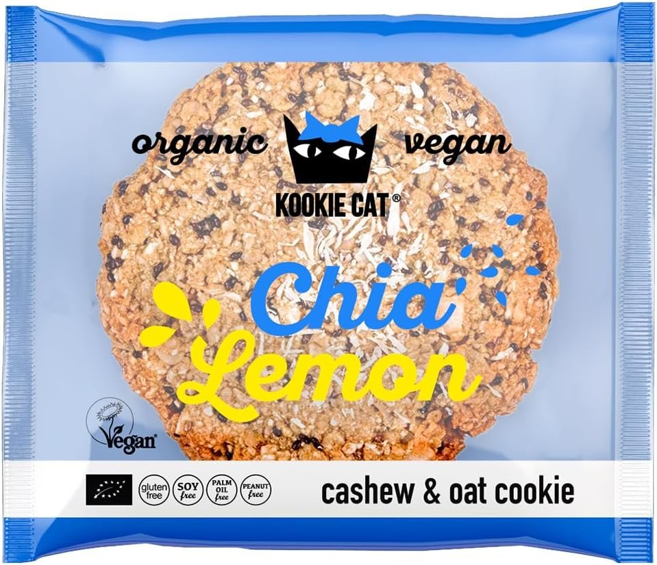 Galletas Veganas de Chía y Limón