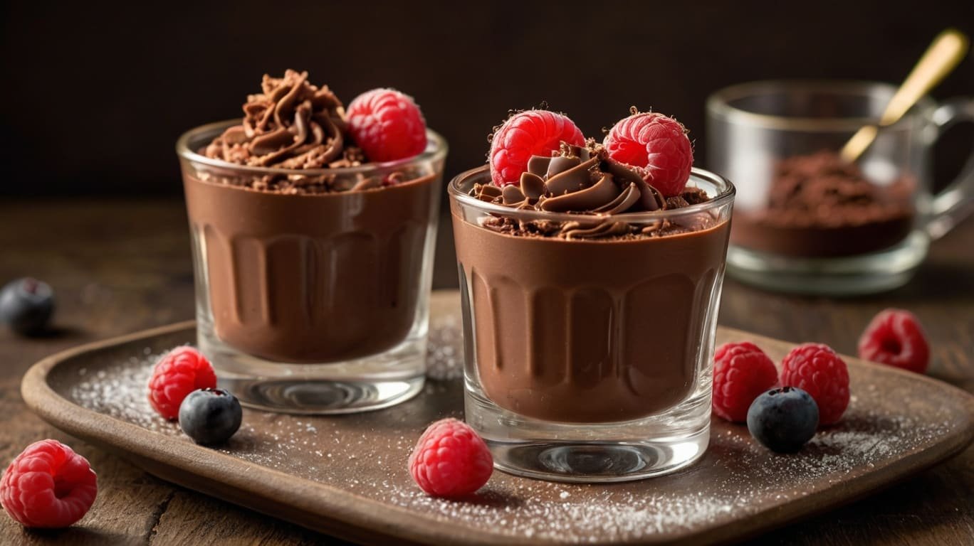 Mousse de Chocolate Sin Gluten