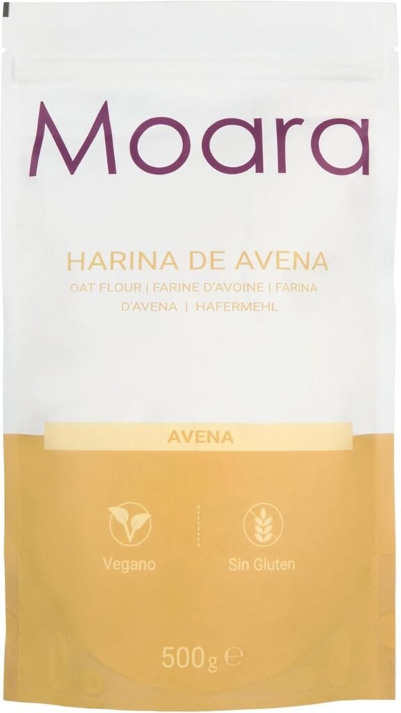 Harina de avena integral