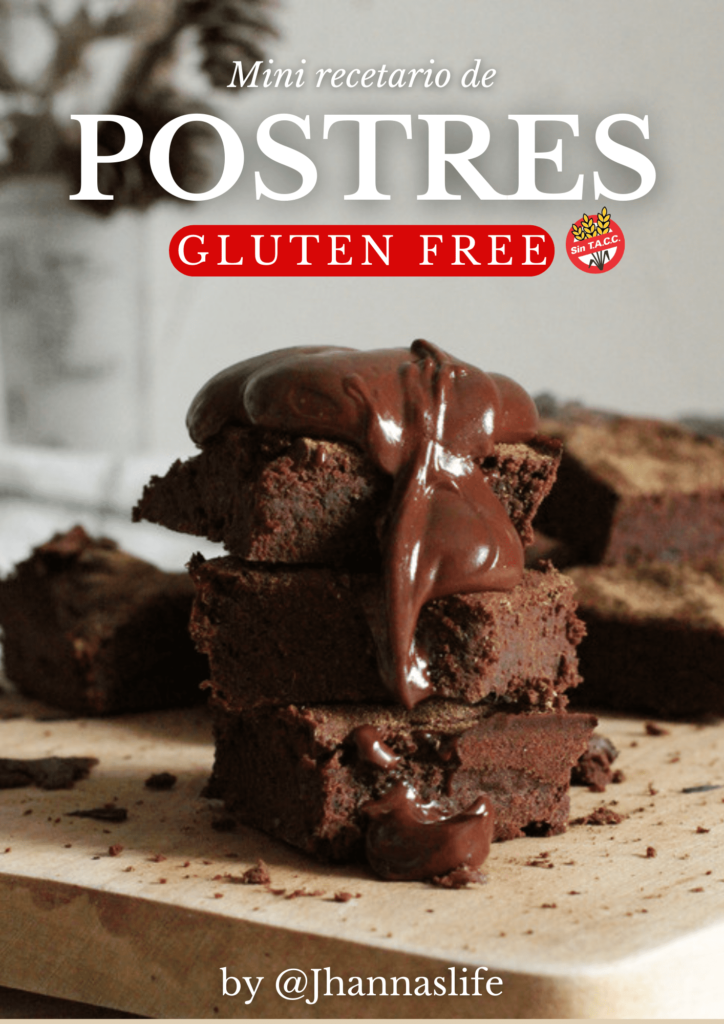 Recetario de Postres sin Gluten